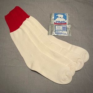 2 pairs VTG Polar Extreme Thermal Socks 10-13